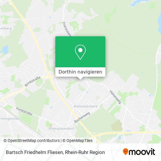 Bartsch Friedhelm Fliesen Karte