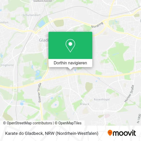 Karate do Gladbeck Karte