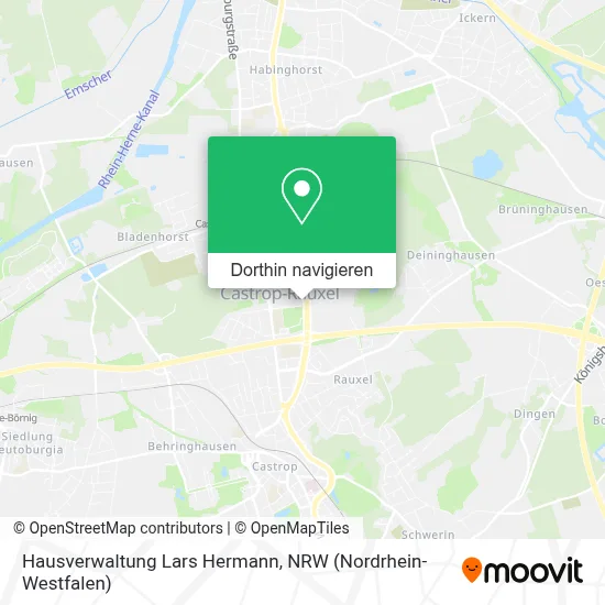 Hausverwaltung Lars Hermann Karte