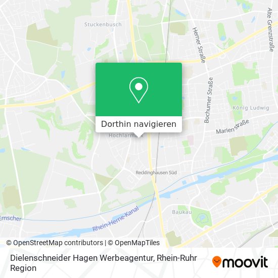 Dielenschneider Hagen Werbeagentur Karte