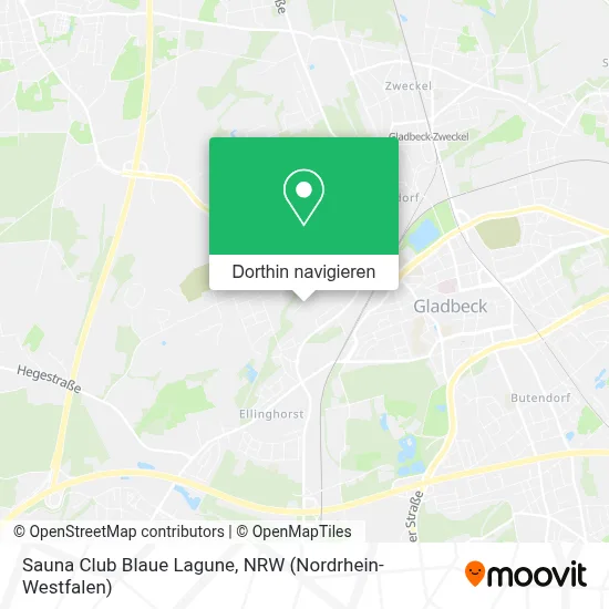 Sauna Club Blaue Lagune Karte