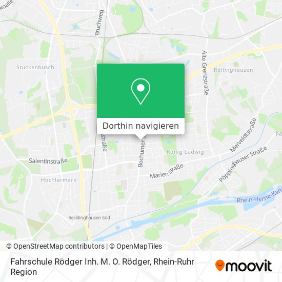 Fahrschule Rödger Inh. M. O. Rödger Karte
