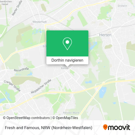 Fresh and Famous Karte