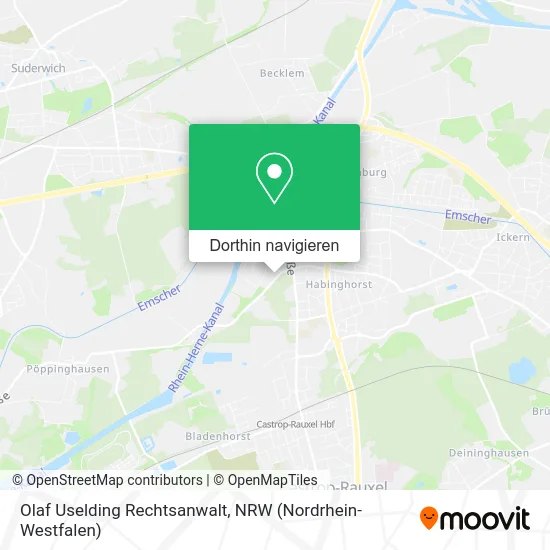 Olaf Uselding Rechtsanwalt Karte