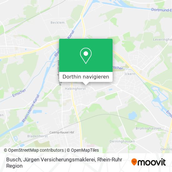 Busch, Jürgen Versicherungsmaklerei Karte