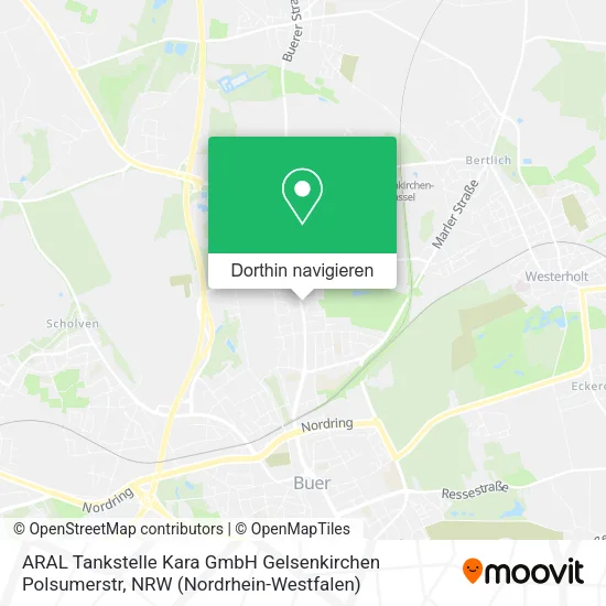 ARAL Tankstelle Kara GmbH Gelsenkirchen Polsumerstr Karte