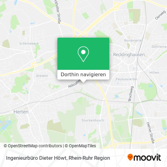 Ingenieurbüro Dieter Höwt Karte