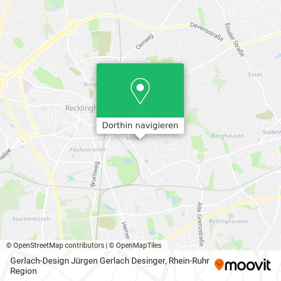 Gerlach-Design Jürgen Gerlach Desinger Karte