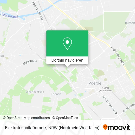 Elektrotechnik Domnik Karte