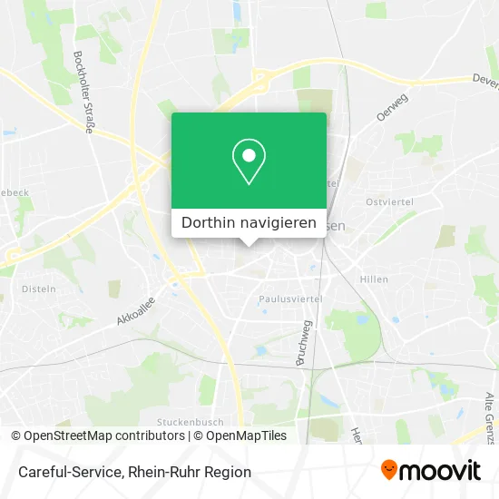 Careful-Service Karte