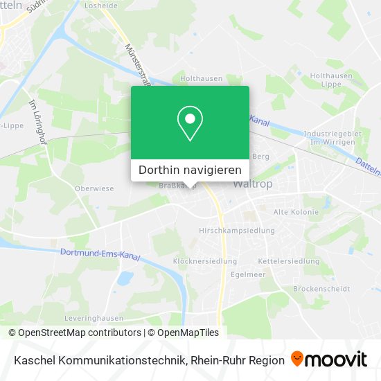 Kaschel Kommunikationstechnik Karte