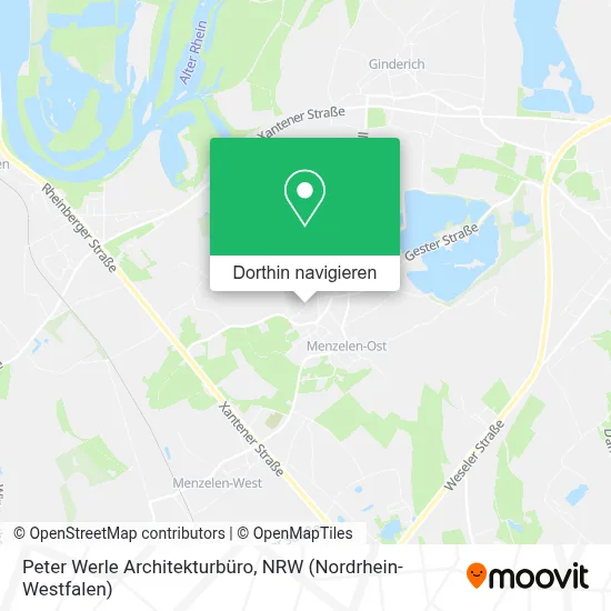 Peter Werle Architekturbüro Karte