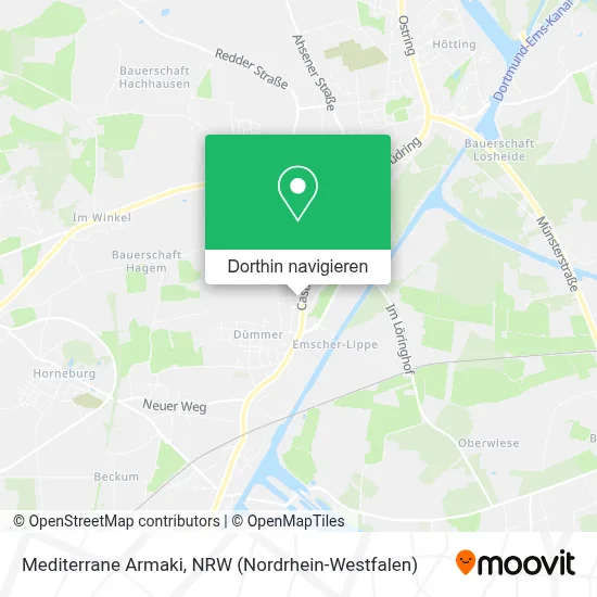 Mediterrane Armaki Karte