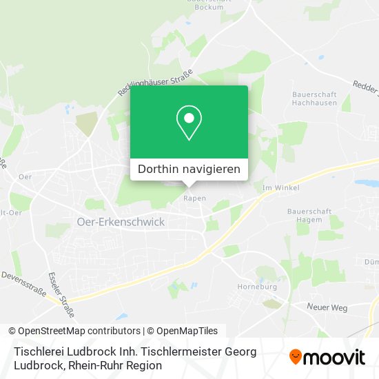 Tischlerei Ludbrock Inh. Tischlermeister Georg Ludbrock Karte