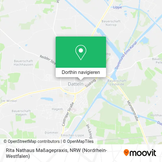 Rita Nathaus Maßagepraxis Karte