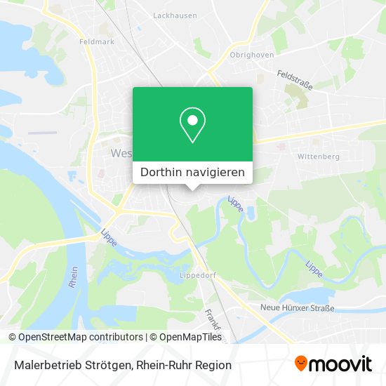 Malerbetrieb Strötgen Karte