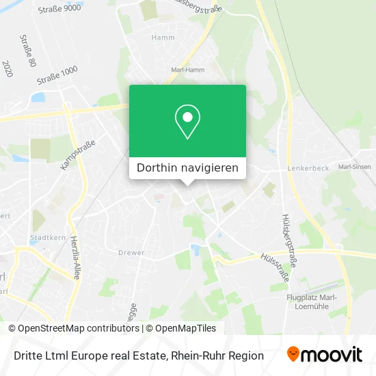 Dritte Ltml Europe real Estate Karte