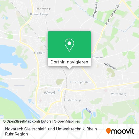 Novatech Gleitschleif- und Umwelttechnik Karte
