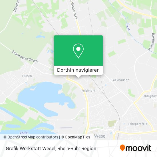 Grafik Werkstatt Wesel Karte