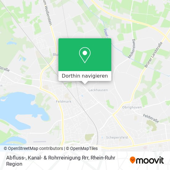 Abfluss-, Kanal- & Rohrreinigung Rrr Karte