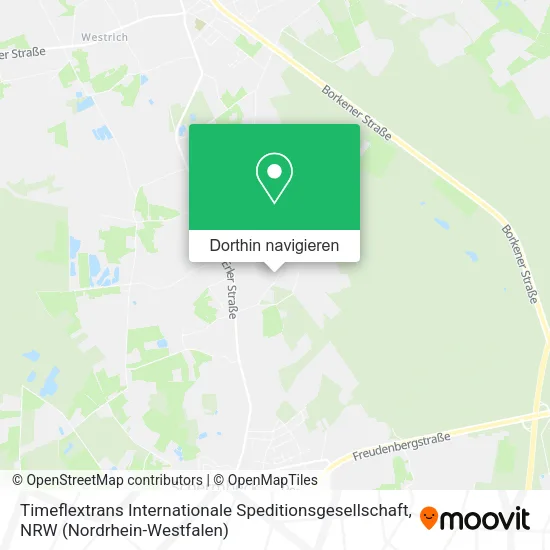 Timeflextrans Internationale Speditionsgesellschaft Karte