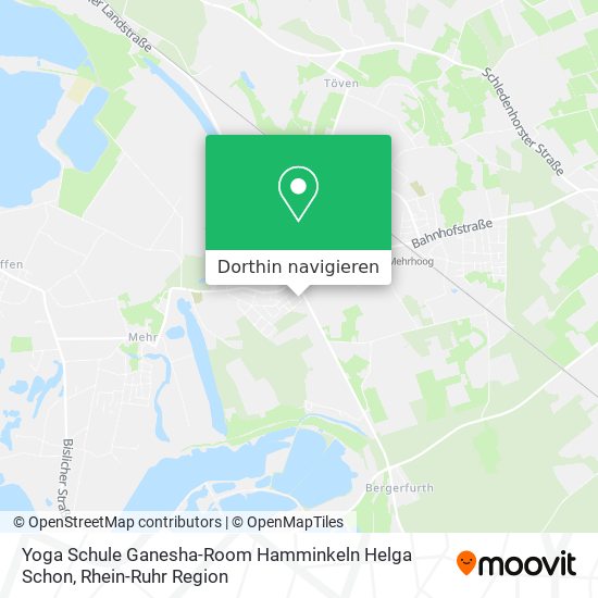 Yoga Schule Ganesha-Room Hamminkeln Helga Schon Karte