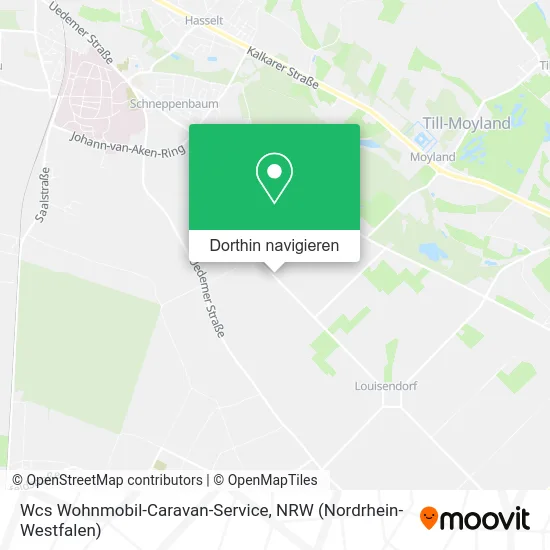 Wcs Wohnmobil-Caravan-Service Karte