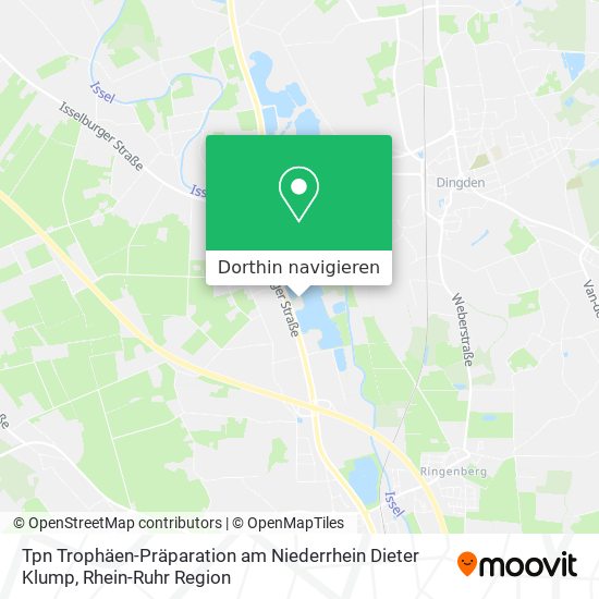 Tpn Trophäen-Präparation am Niederrhein Dieter Klump Karte