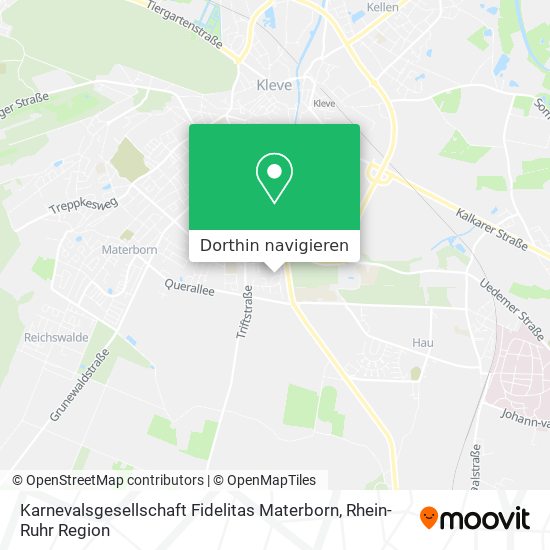 Karnevalsgesellschaft Fidelitas Materborn Karte