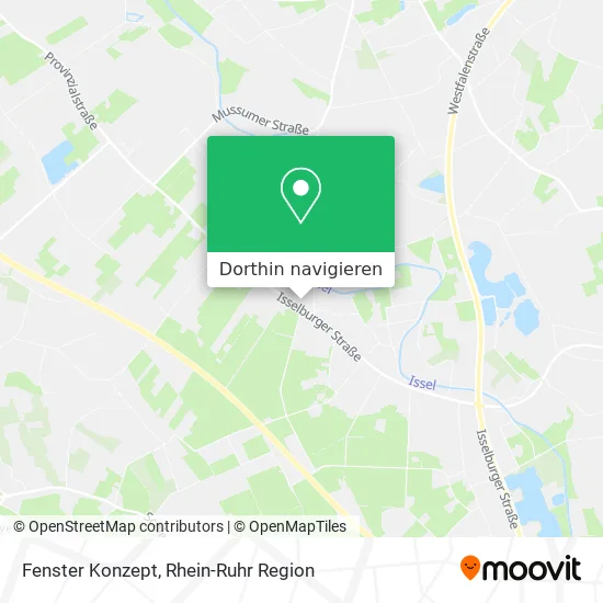 Fenster Konzept Karte