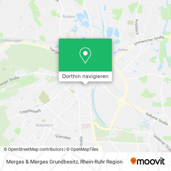 Merges & Merges Grundbesitz Karte
