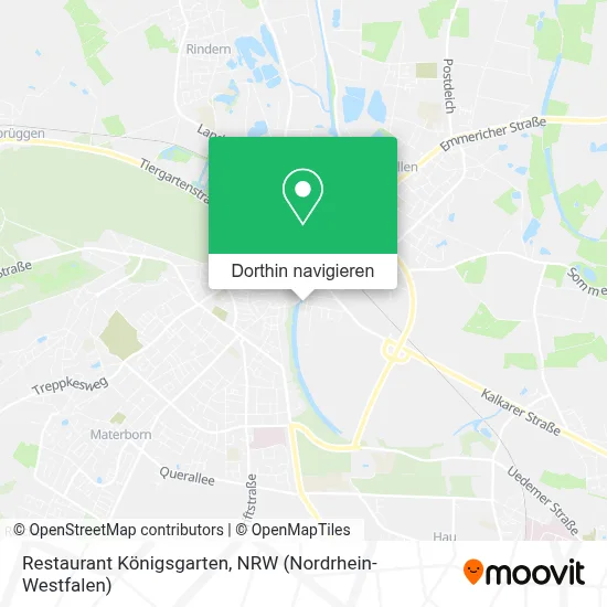 Restaurant Königsgarten Karte