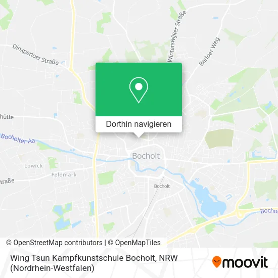 Wing Tsun Kampfkunstschule Bocholt Karte