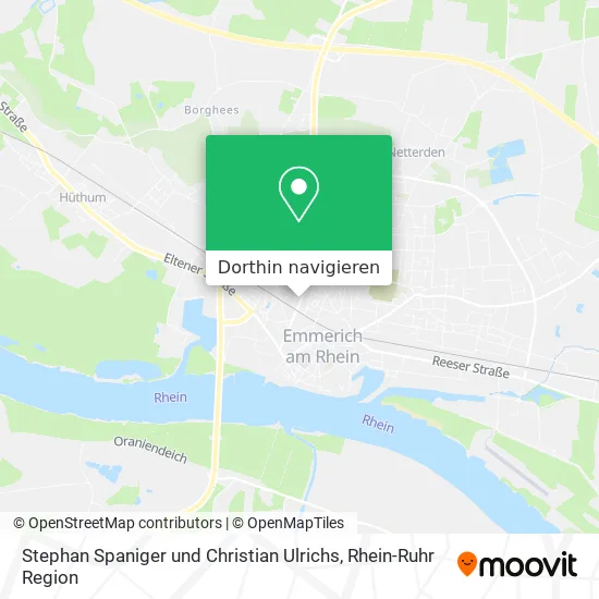 Stephan Spaniger und Christian Ulrichs Karte