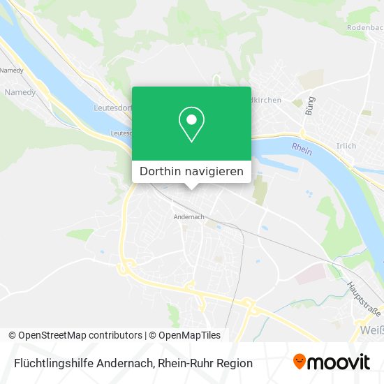 Flüchtlingshilfe Andernach Karte