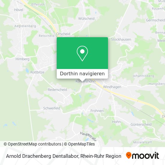 Arnold Drachenberg Dentallabor Karte