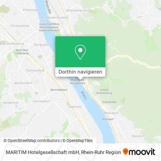 MARITIM Hotelgesellschaft mbH Karte