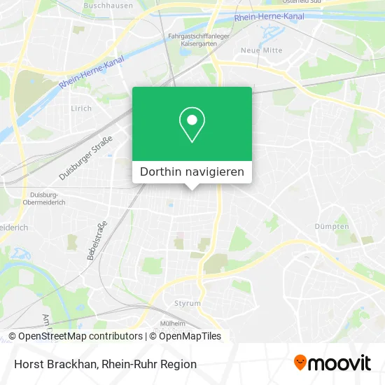 Horst Brackhan Karte