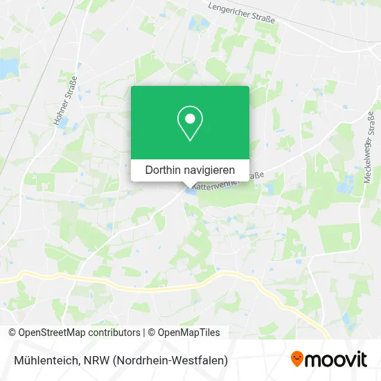 Mühlenteich Karte