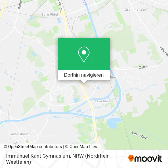 Immanuel Kant Gymnasium Karte