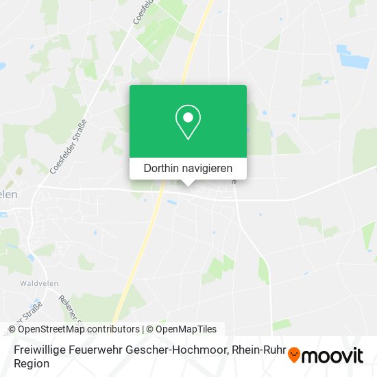 Freiwillige Feuerwehr Gescher-Hochmoor Karte