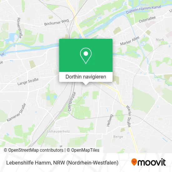 Lebenshilfe Hamm Karte