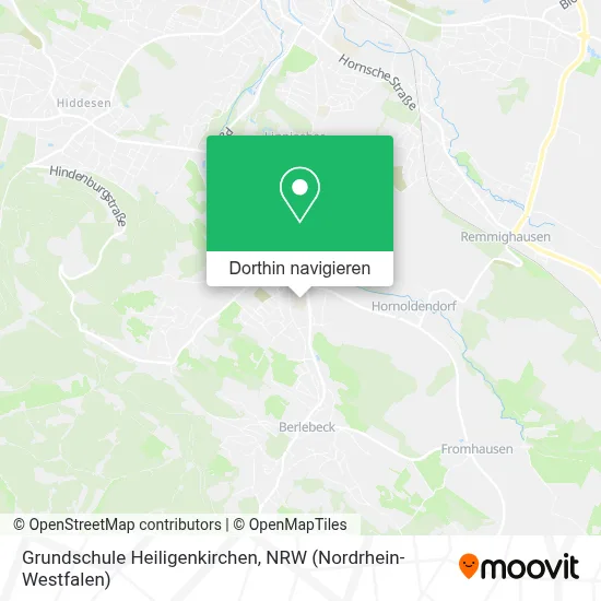 Grundschule Heiligenkirchen Karte