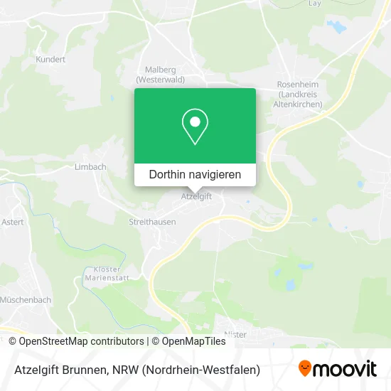 Atzelgift Brunnen Karte