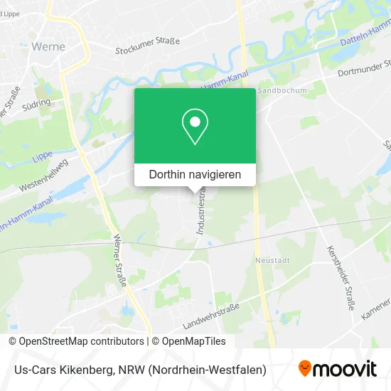 Us-Cars Kikenberg Karte