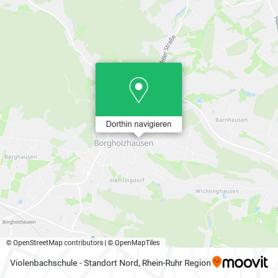 Violenbachschule - Standort Nord Karte