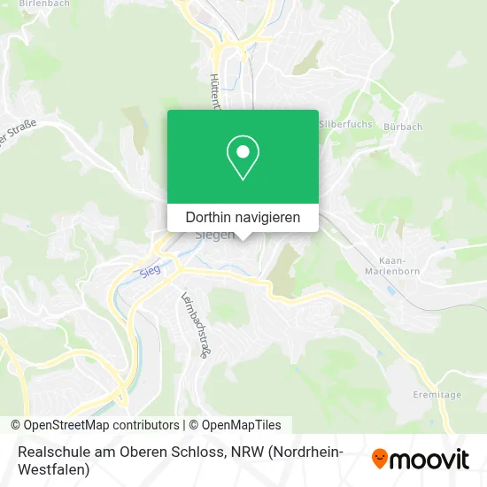 Realschule am Oberen Schloss Karte