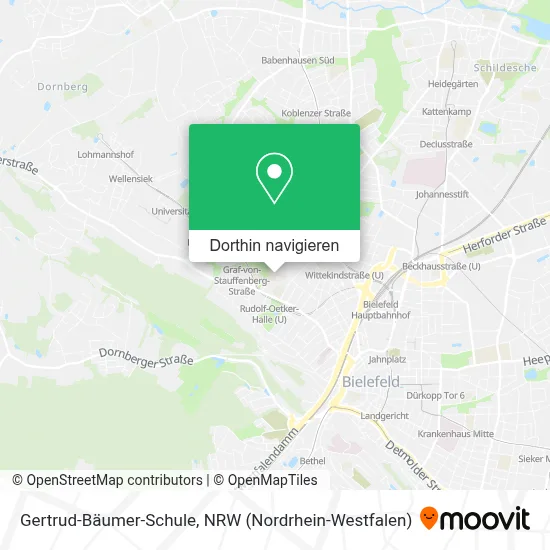 Gertrud-Bäumer-Schule Karte