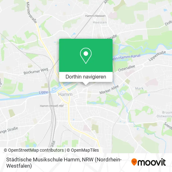 Städtische Musikschule Hamm Karte