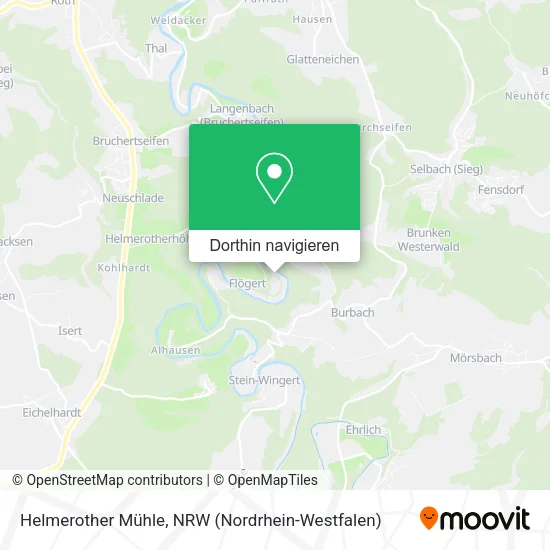 Helmerother Mühle Karte